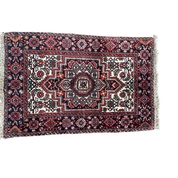 Afshar Bijar 1’ 9” X 2’ 9” Hand-Knotted Wool Rug - Picture 4 of 5